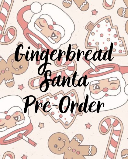 Gingerbread Santa | Pre Order | Kids